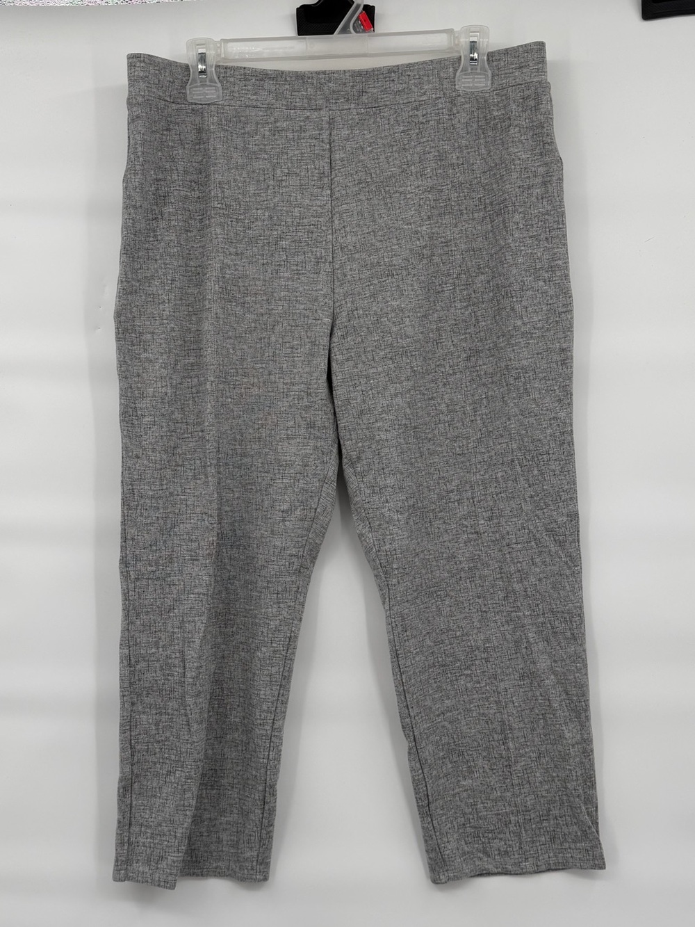 Lysse gray viscose nylon capri